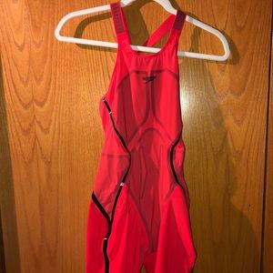 Speedo LZR RACER X Women's Open Back Kneeskin